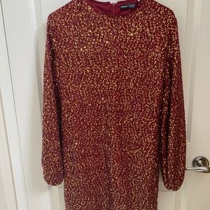 Sequin mini dress